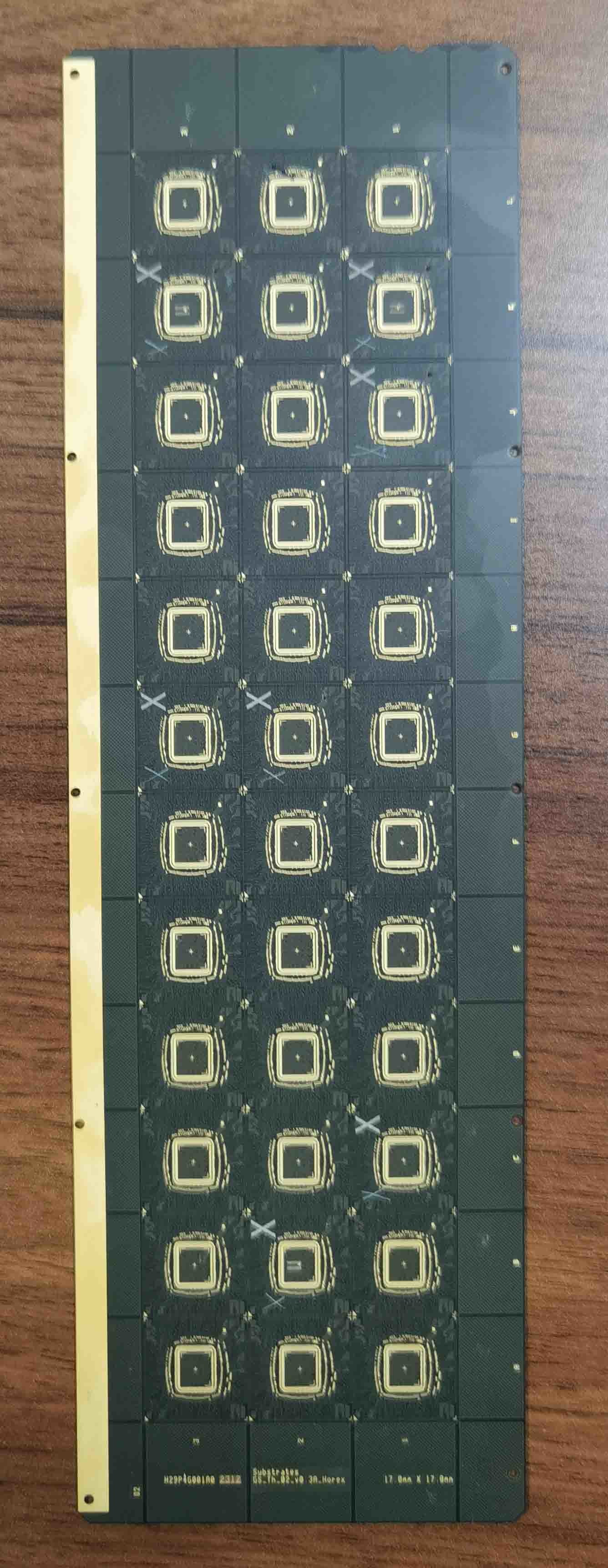 4层 0.3mm FCCSP封装类型封装基板